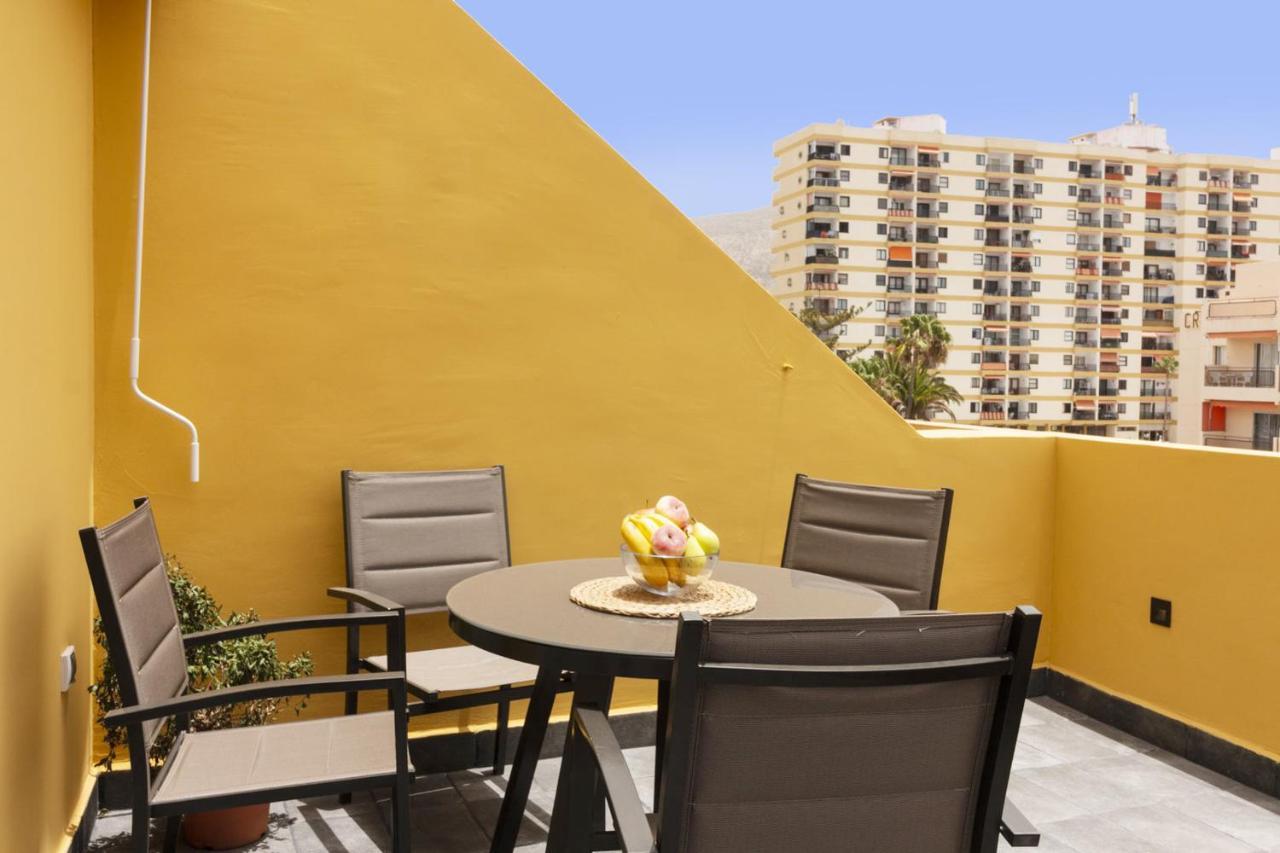 Homeforguest Atico Cecilia Con Vistas Al Mar En Los Cristianos Los Cristianos  Εξωτερικό φωτογραφία